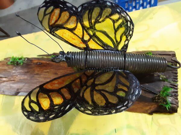 Monarch Butterfly (on wood)