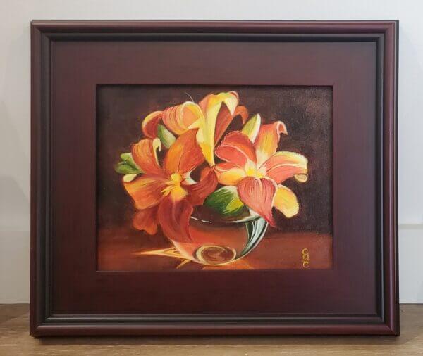 Lilies in a Bowl