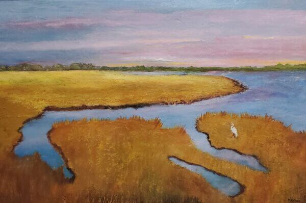 Sunset over the Marsh