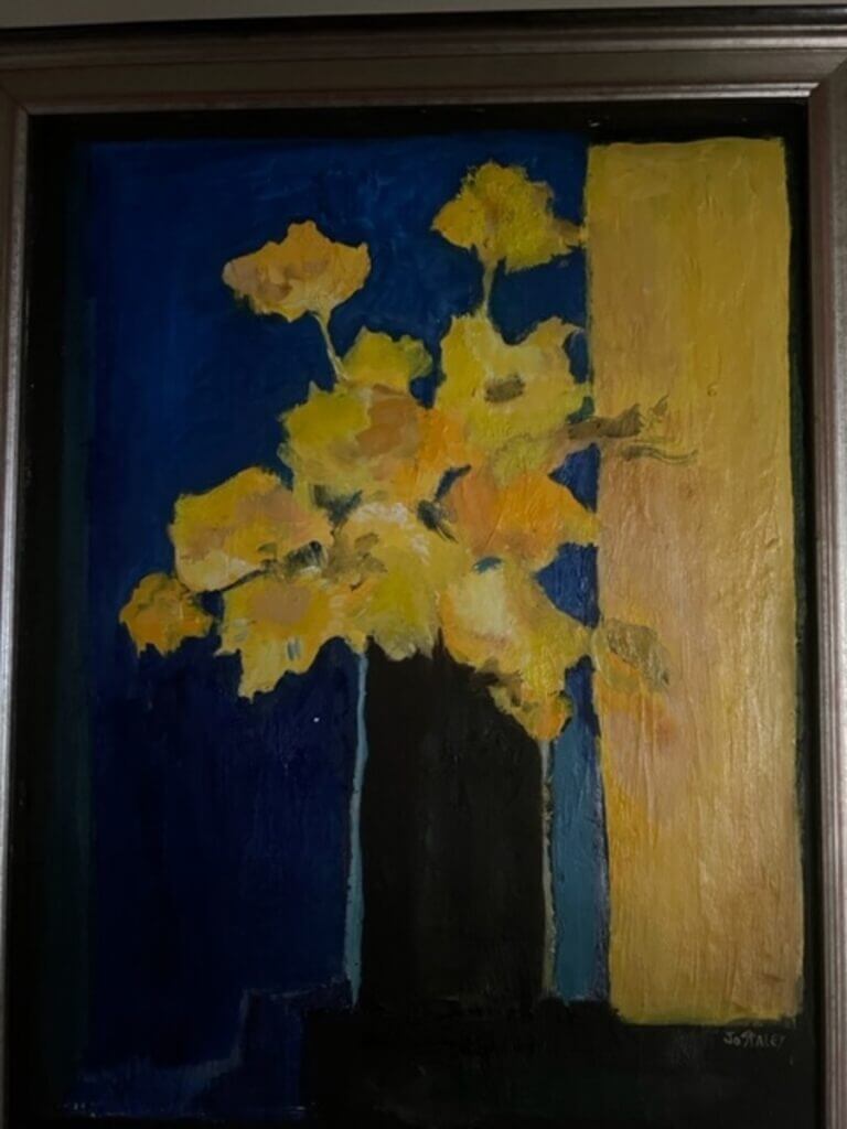 Study in Yellow and Blue