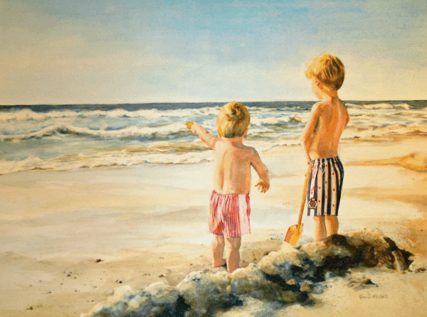 Boys at the Beach