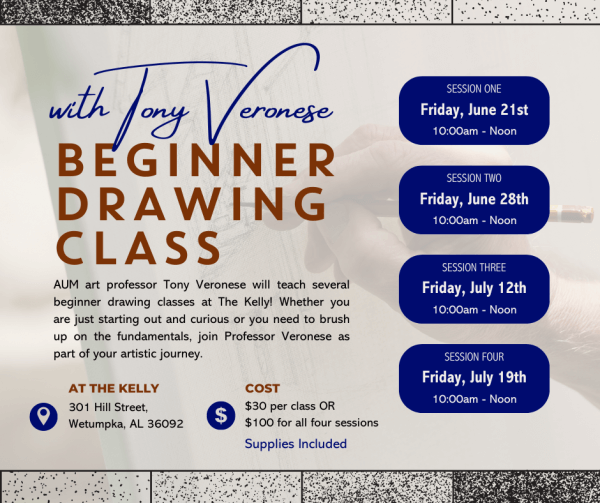 Beginner Drawing Class with Tony Veronese