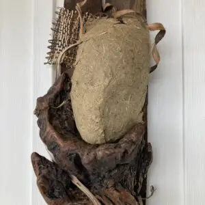 Wrapped and Woven Behind a Mask