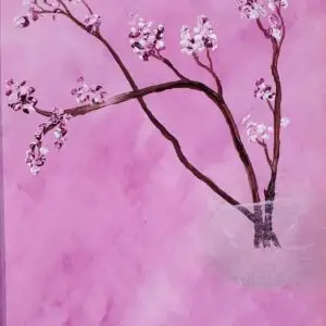 Pink Blooming Branches