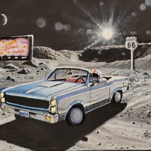 Comet on the Moon