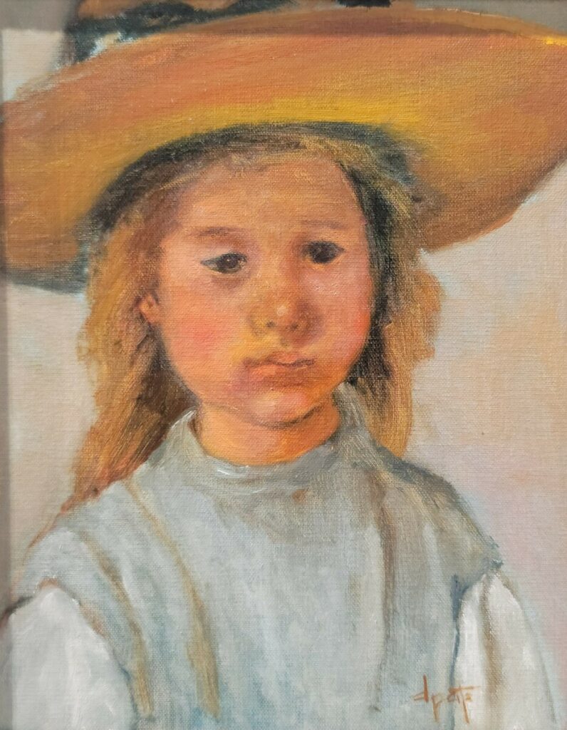 Child in a Straw Hat