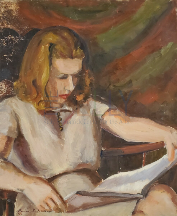 Portrait of Woman Reading