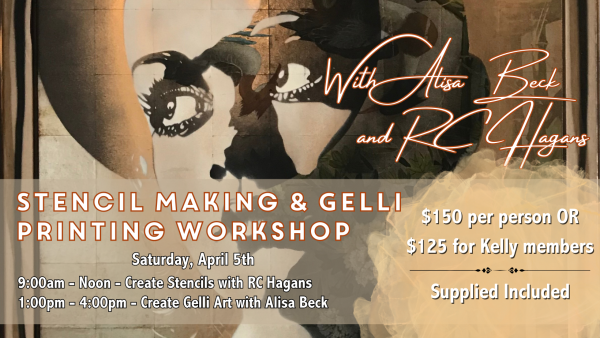 Stencil Making & Gelli Printing Workshop