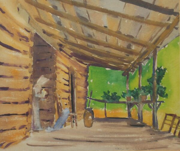 Untitled (Woman on Porch)
