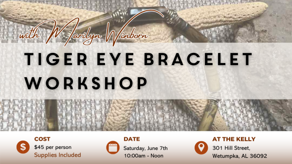 Tiger Eye Bracelet Workshop