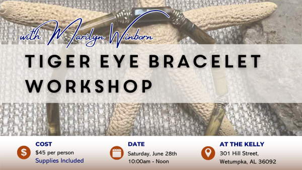 Tiger Eye Bracelet Workshop
