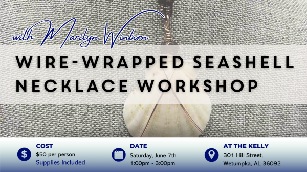Wire-Wrapped Seashell Necklace Workshop