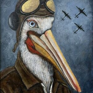 Pelican Pilot Portrait