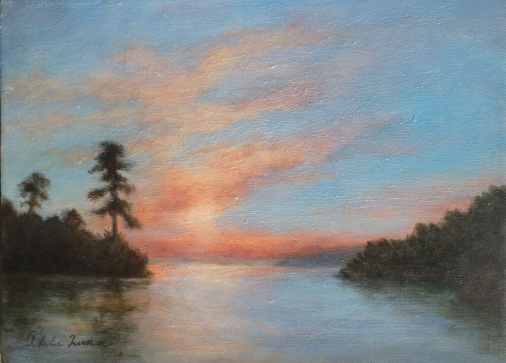 Sunset on the Coosa