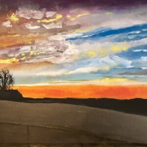 Sunset on 2020