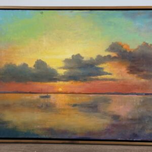 Sunset on Pacific Ocean