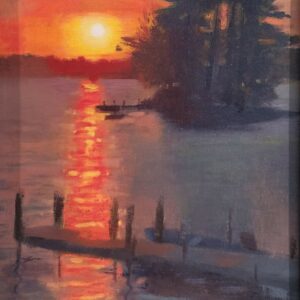 Sunset on the Lake