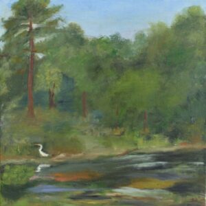 Touch of White by the Still Waters