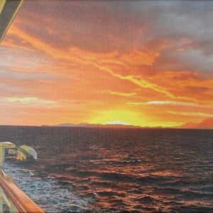 Alaskan Pacific Ocean Sunset