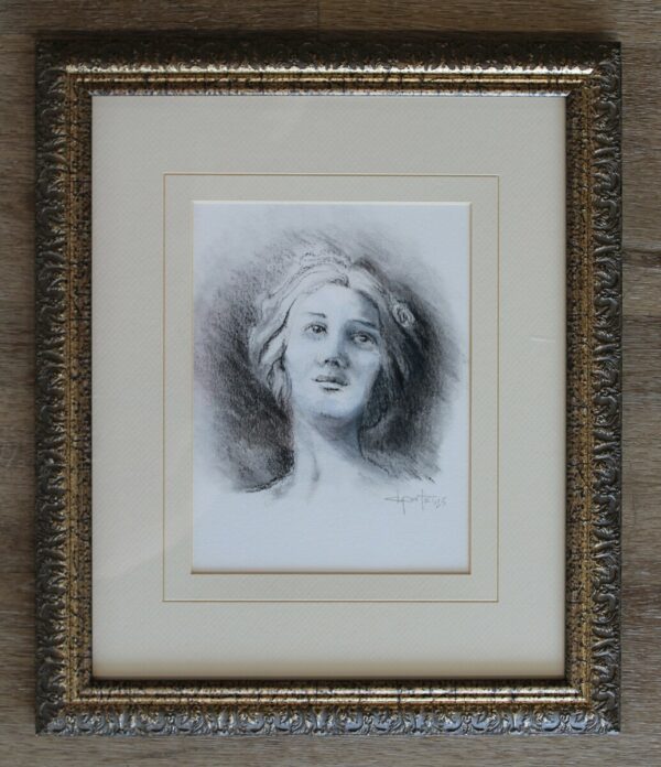Vintage Sketch - Woman #1