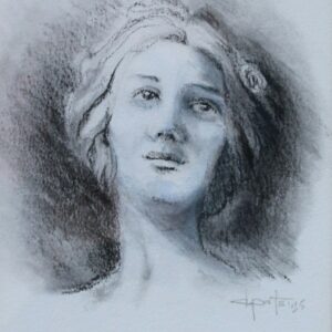 Vintage Sketch - Woman #1