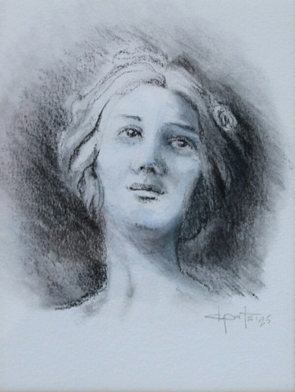 Vintage Sketch - Woman #1