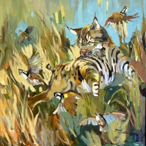 Early Morning Hunt - Bobcat & Quail