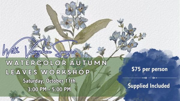 Watercolor Autumn Leaves Workshop