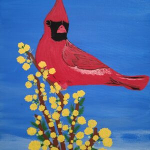 Visitor in the Woods