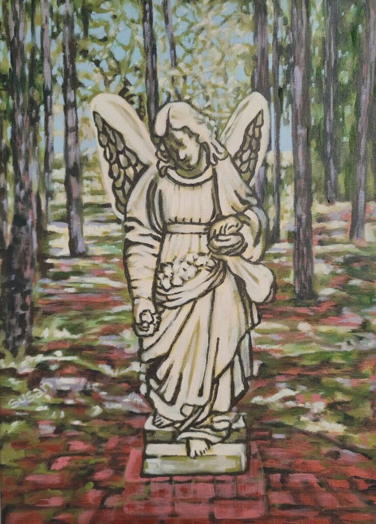 Angel in Garden