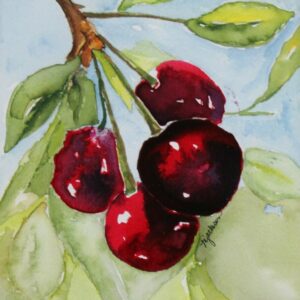 Velvet Cherries in Whispered Light