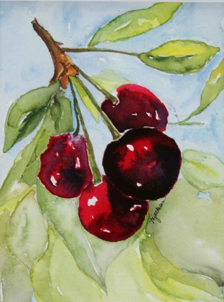 Velvet Cherries in Whispered Light