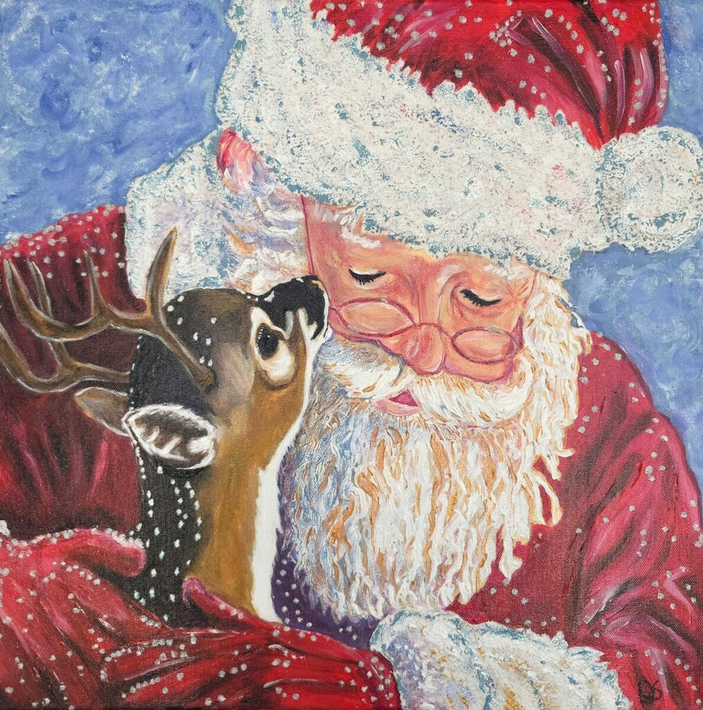 Santa & The Fawn
