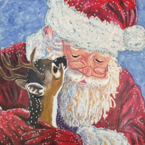 Santa & The Fawn