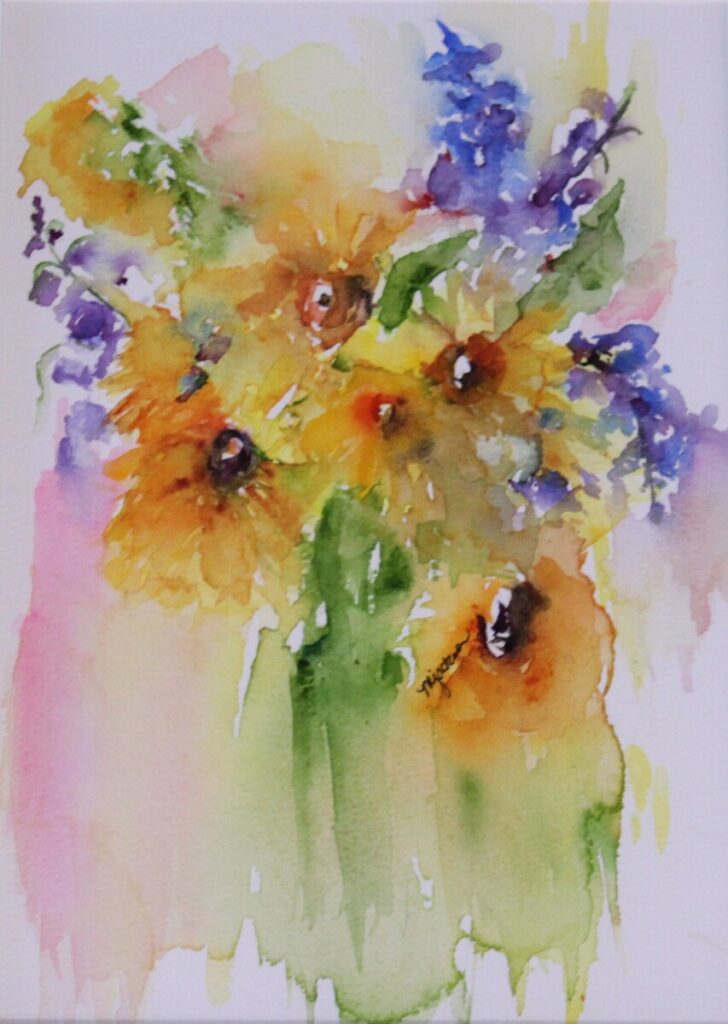 Sunlit Blooms in Gentle Motion