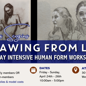Drawing from Life: 3-Day Intensive Human Form Workshop