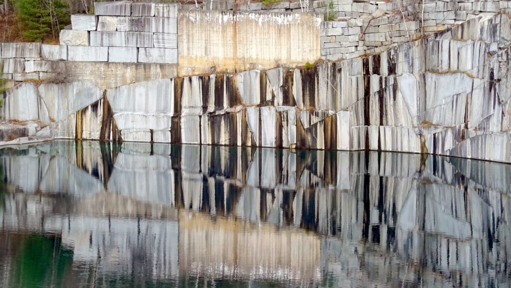 Abandoned Granite Quarry Reflections