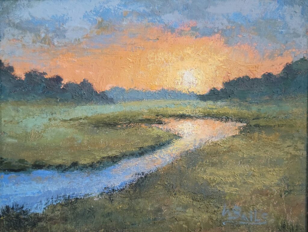 Sunrise on the Marsh
