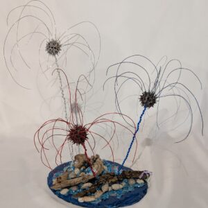 Celebrating 250 Fireworks Sculpture