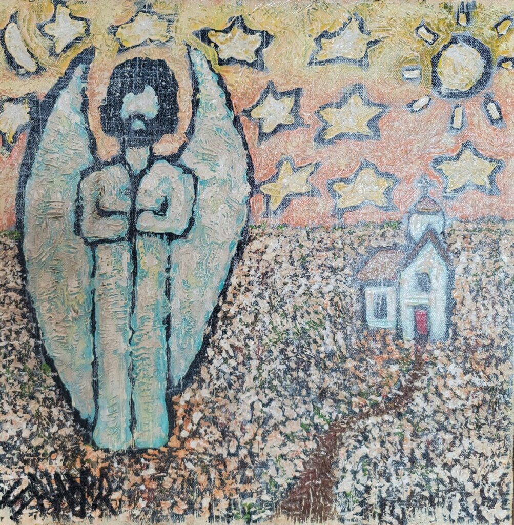 Cotton Picking Angel