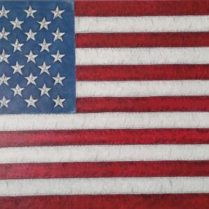 Stitched Quarter Millennium Flag