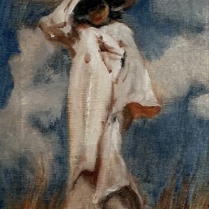 A Gust of Wind, after Sargent