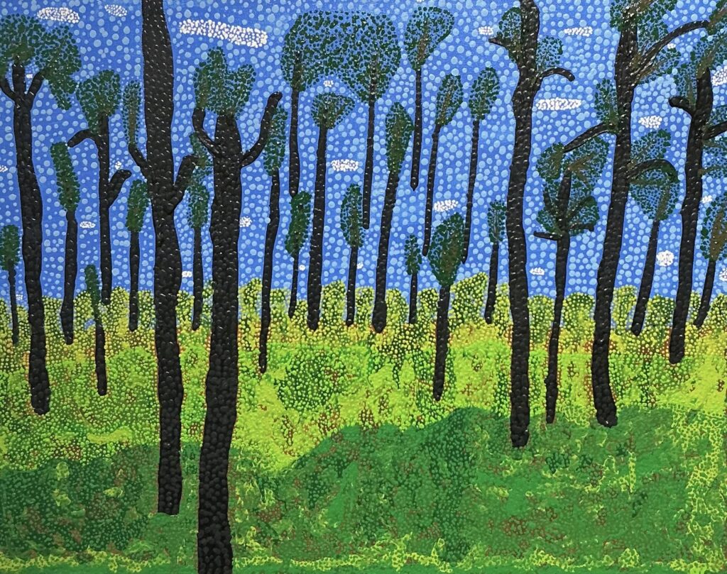Conservation Treescape- Controlled Burn