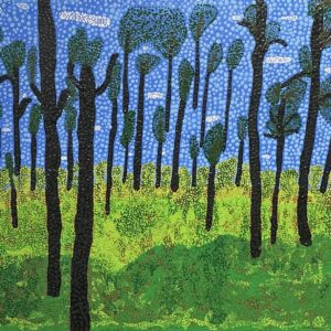Conservation Treescape- Controlled Burn