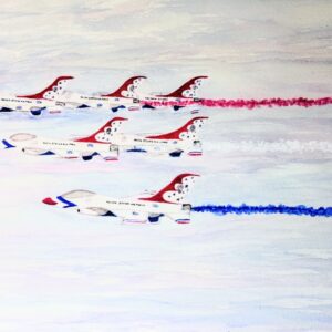 Thunderbirds into the Wild Blue Yonder