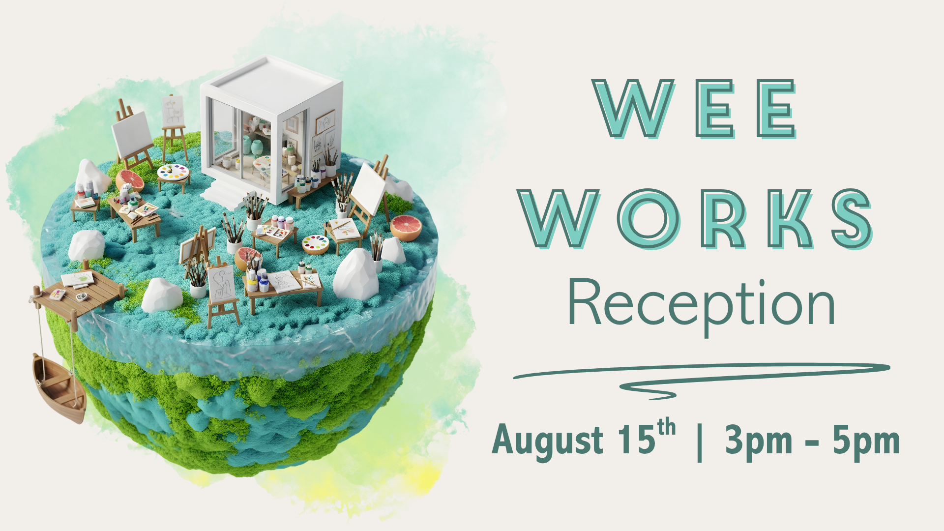 Wee Works Art Show Reception
