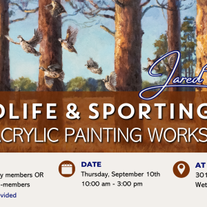 Wildlife & Sporting Art - An Acrylic Painting Workshop