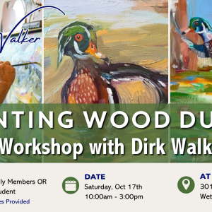 Painting Wood Ducks with Dirk Walker