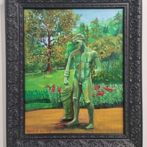 Greece Statue of Man: Jasmine Hill Gardens