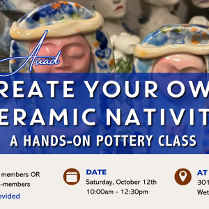 Create Your Own Ceramic Nativity: A Hands-On Pottery Class